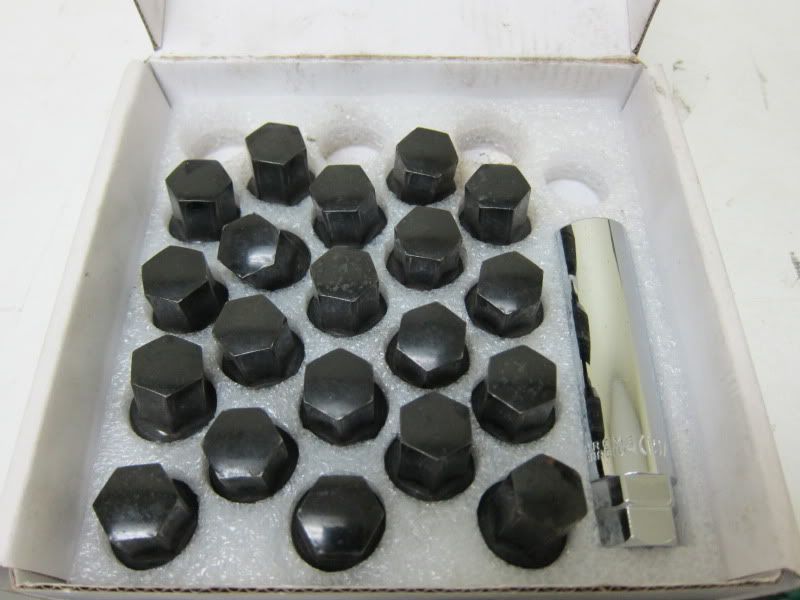 FS Authentic TRD Lug Nut Sets (One RED, One BLACK)